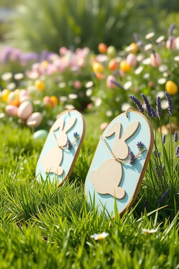 diy easter egg hunt signs