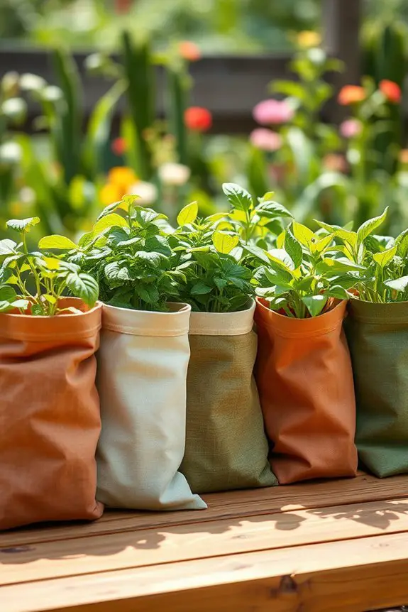 diy fabric grow bags