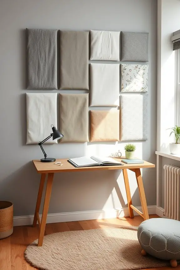diy fabric wall panels