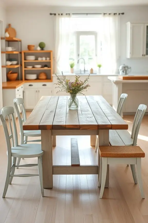 diy farmhouse dining table