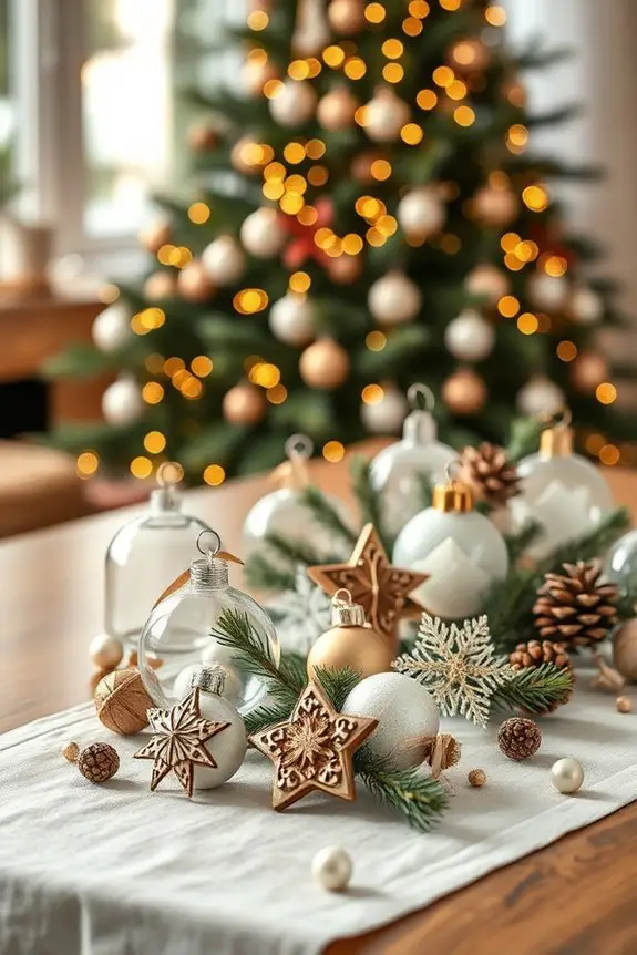 diy festive ornament displays