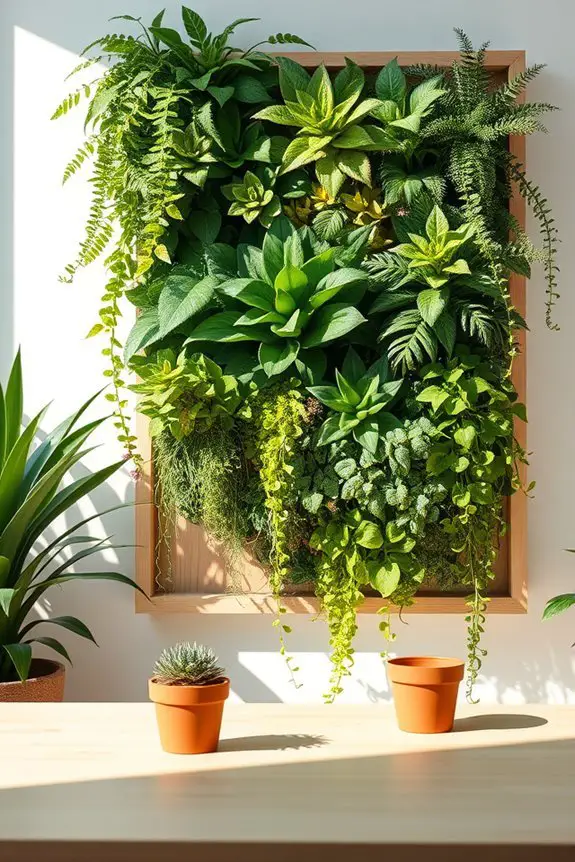 diy indoor vertical garden
