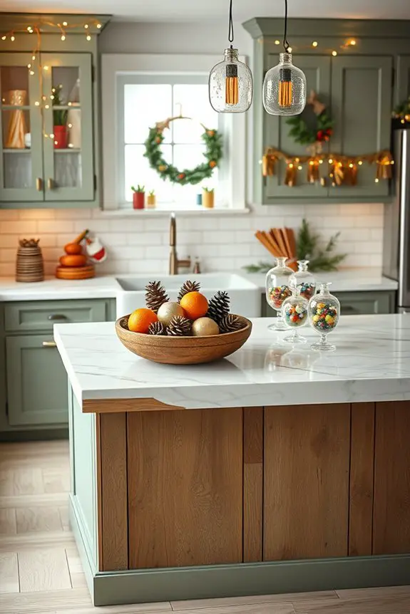 diy kitchen holiday ornaments