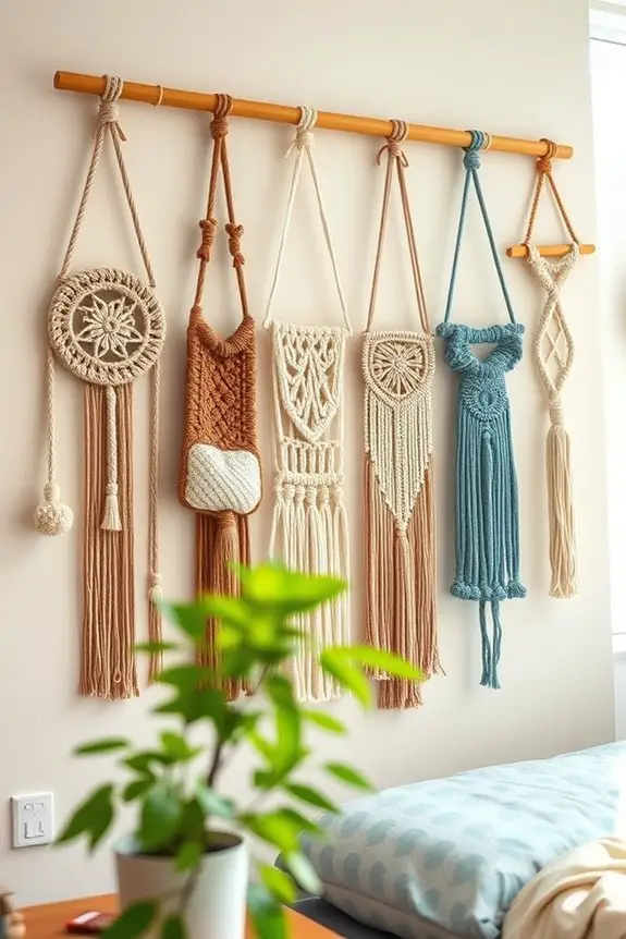 diy macram wall hangings