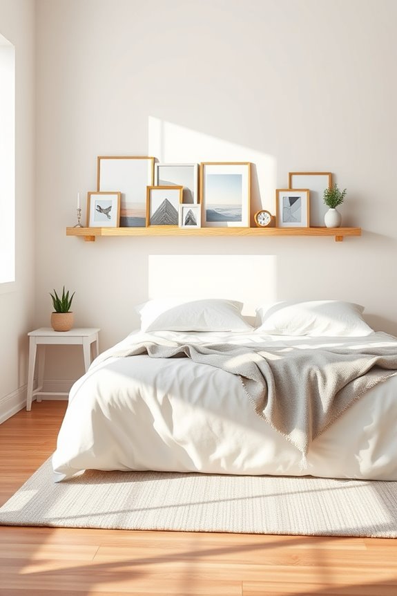 diy photo ledge project