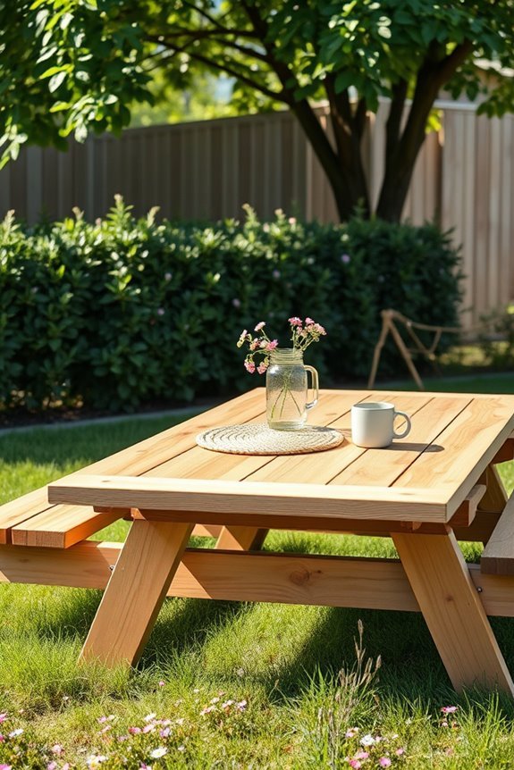 diy picnic table project