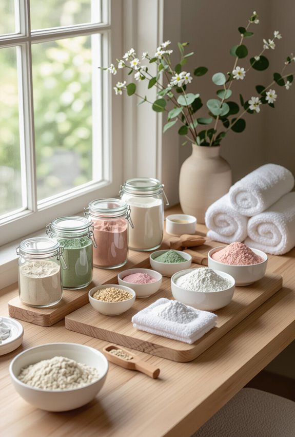 diy spa mask bar