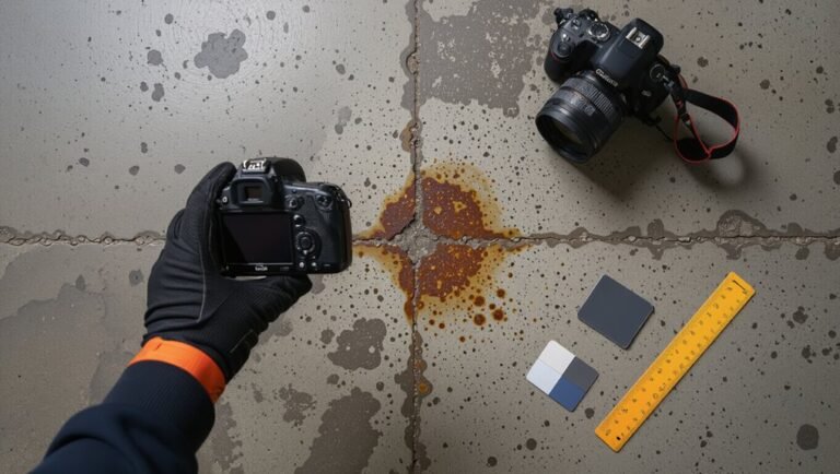 document and map stains