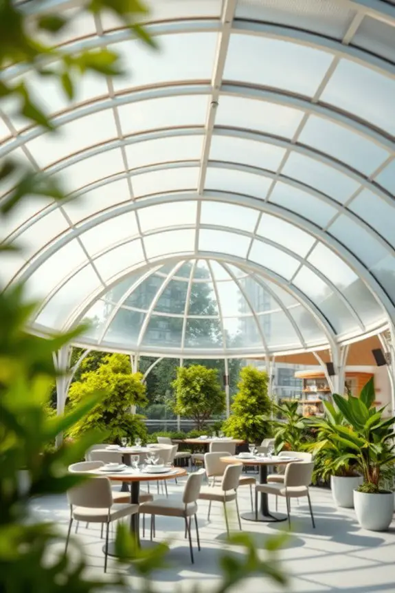 dome roofs enhance experiences
