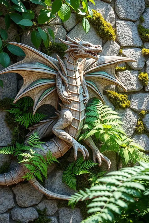 dragon art meets nature