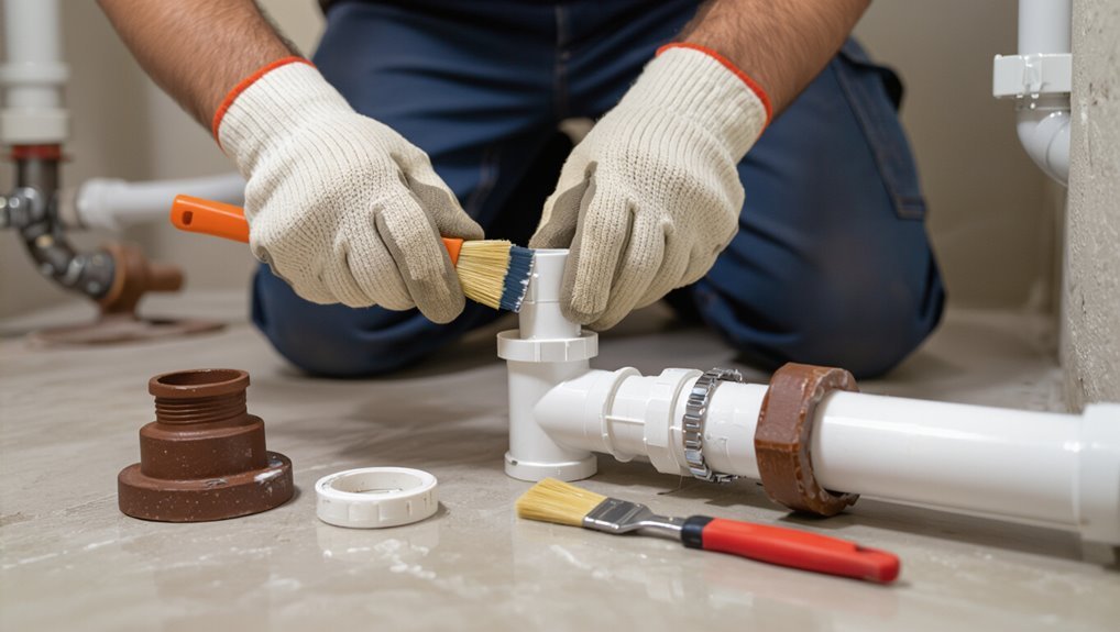 drain piping installation techniques