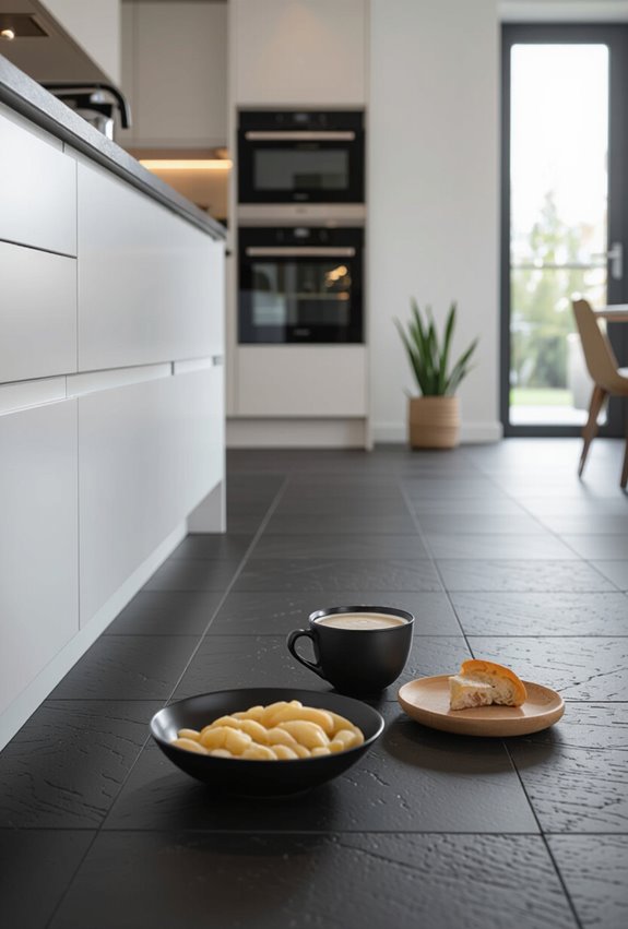 dramatic low maintenance veined porcelain