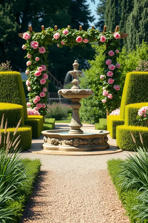 dramatic outdoor focal points