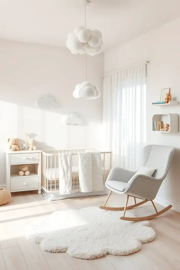 dreamy cloud bedroom decor