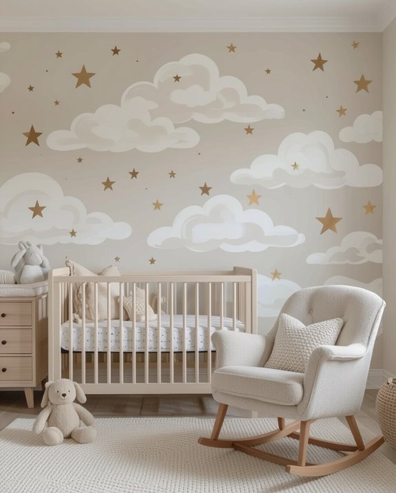 dreamy nursery wall decor