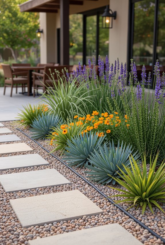 drought tolerant xeriscape design