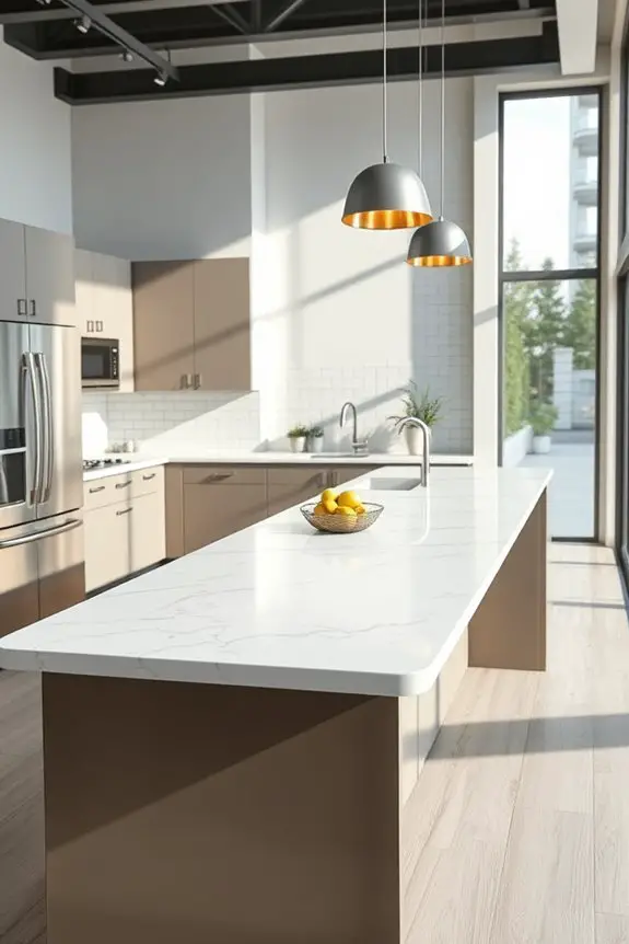 durable and stylish quartz countertops