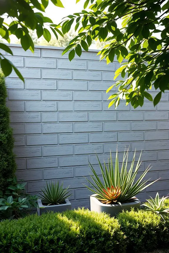 durable customizable privacy walls