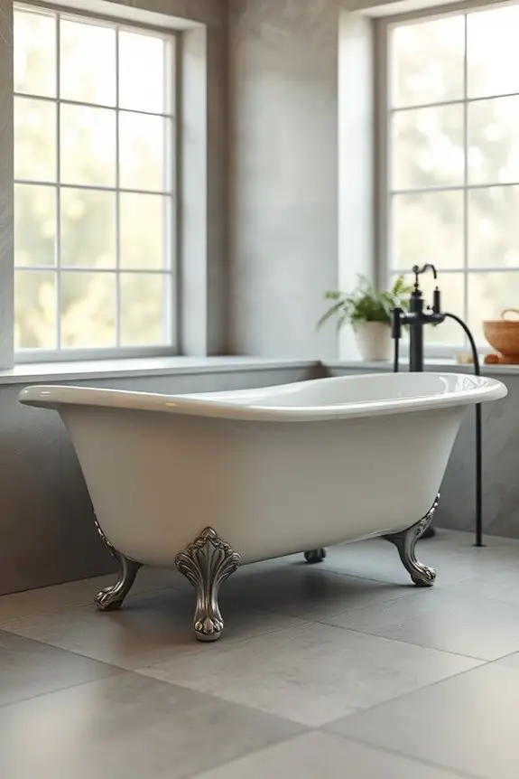 durable elegant cast iron bathtubs