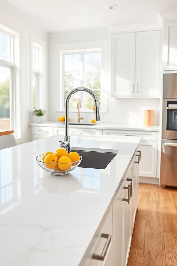 durable hygienic quartz countertops