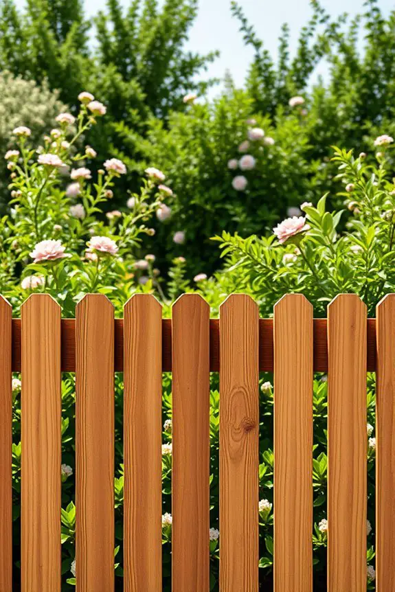 durable low maintenance garden fencing