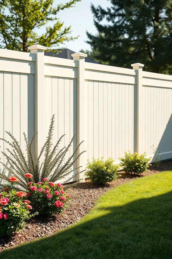 durable low maintenance privacy fencing