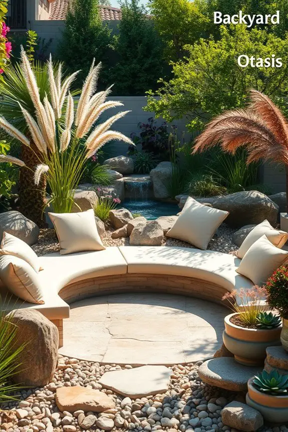 durable natural stone seating