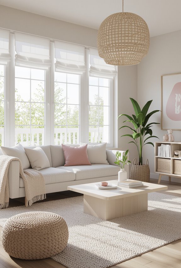 durable playful feminine room