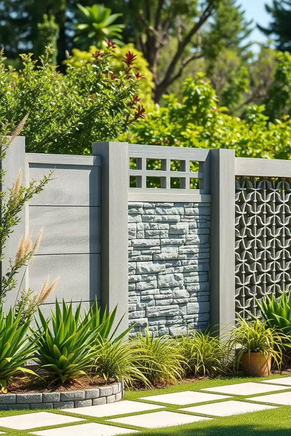 durable stylish decorative fences