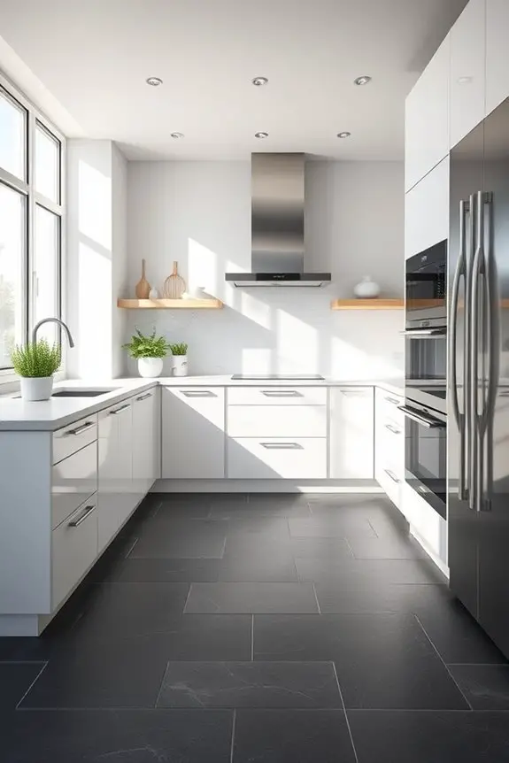 durable stylish kitchen flooring