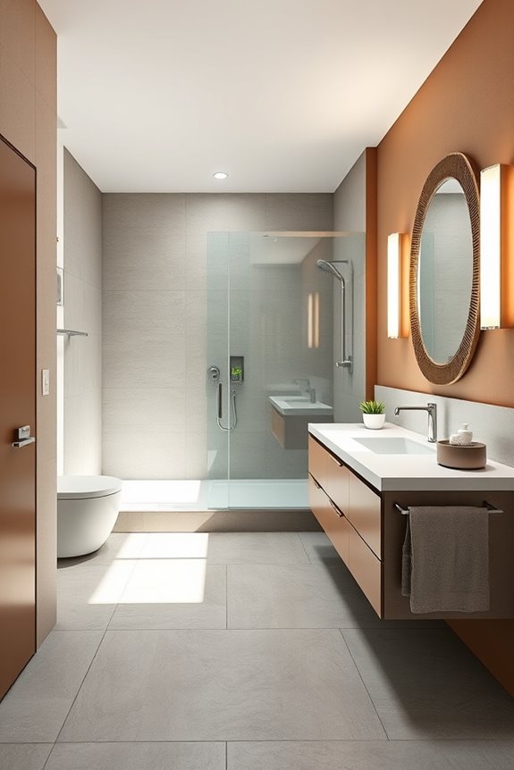 durable weather resistant bathroom materials