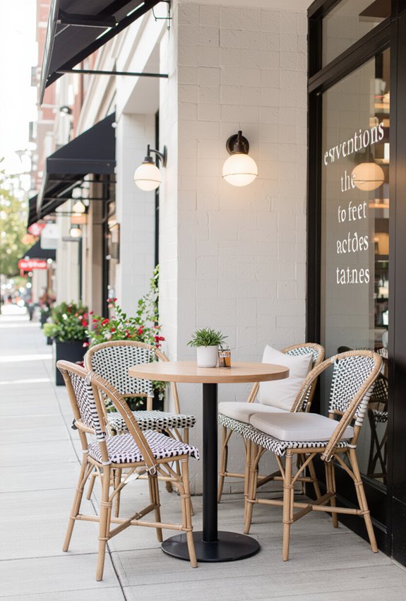 durable weatherproof compact seating
