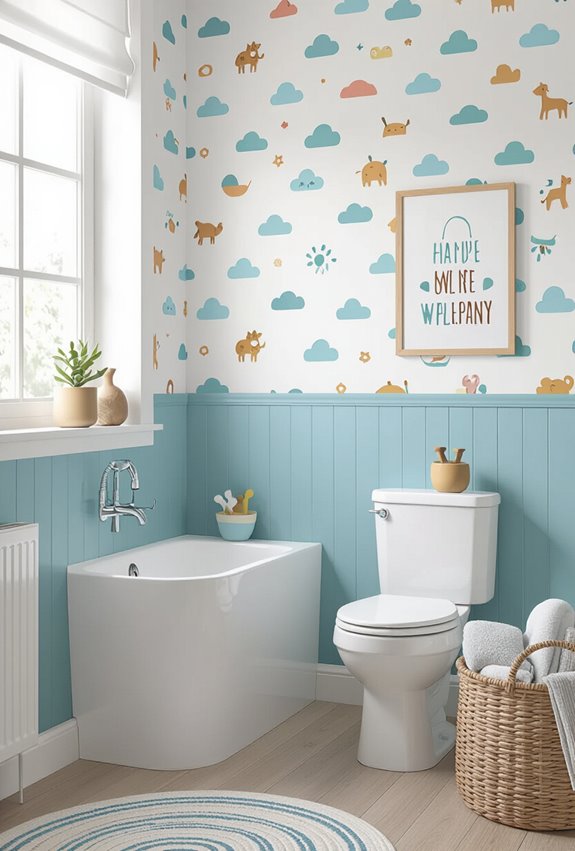 durable wipeable kids wallpaper