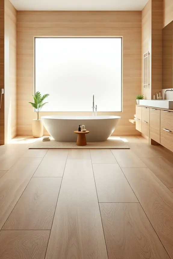 durable wood look porcelain tiles