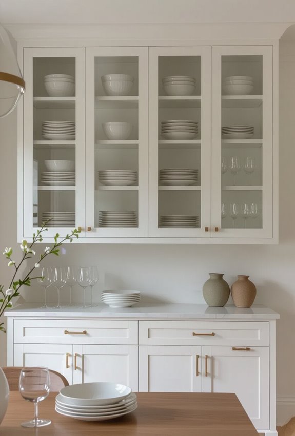 dust free lockable glass display