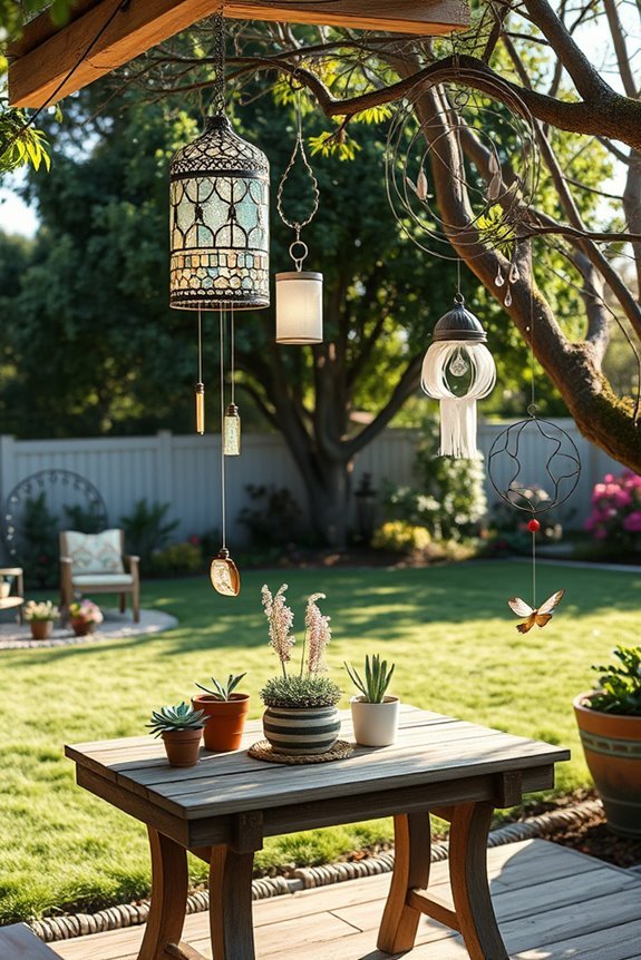 dynamic backyard mobile sculptures