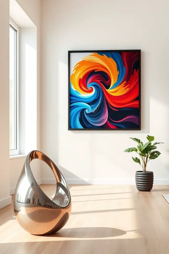dynamic energetic wall art