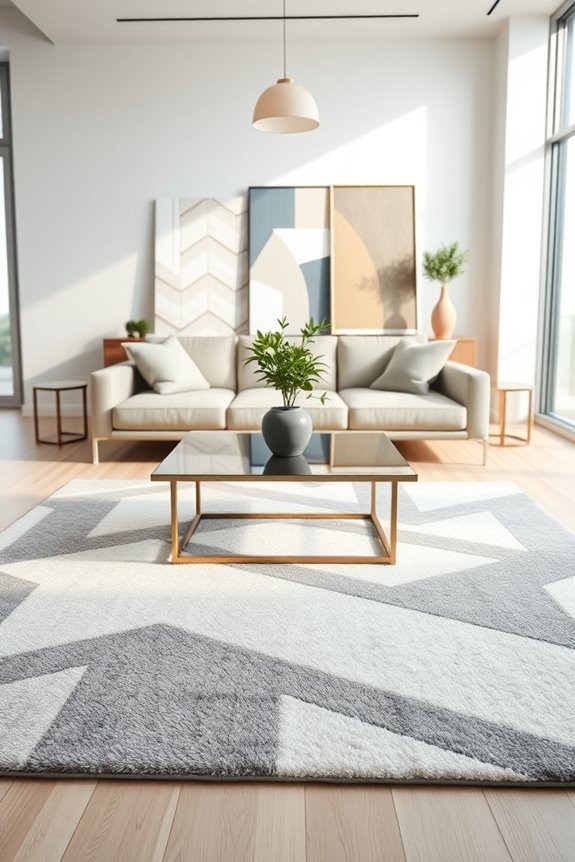 dynamic geometric interior design