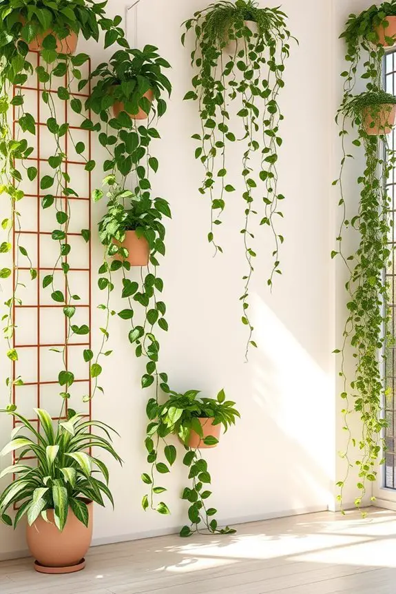 dynamic indoor climbing plants