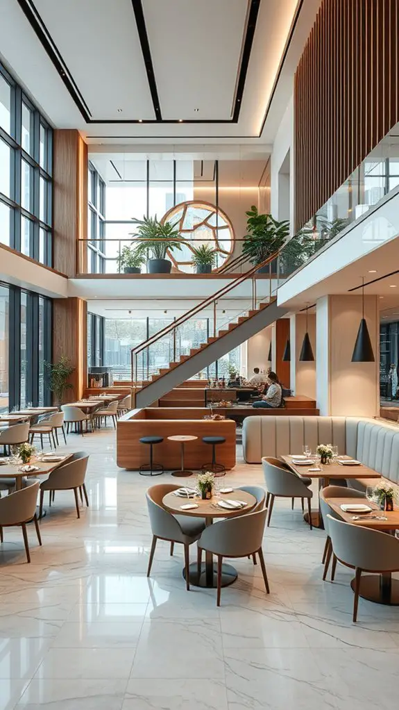 dynamic multi level dining experience