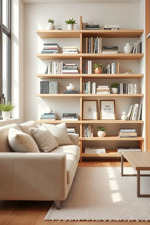 dynamic multi level shelf displays