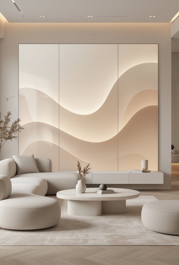 dynamic oled art walls