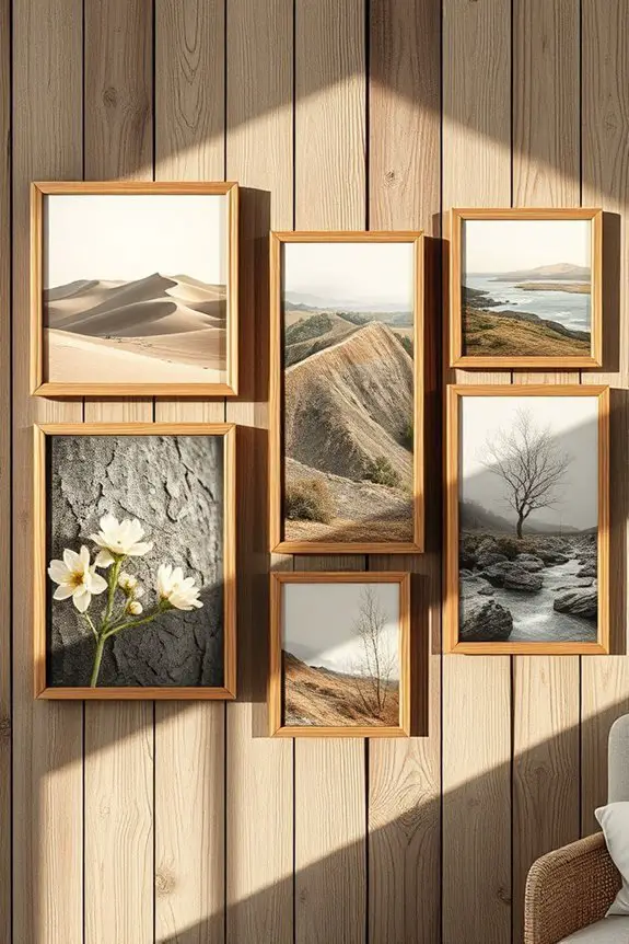earthy collage design tips