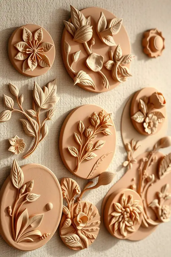 earthy elegance through sculptures