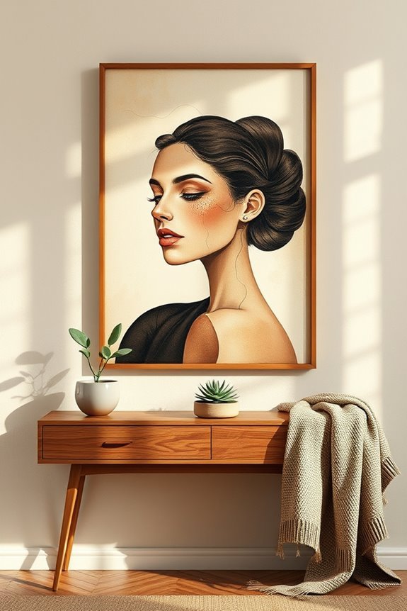 earthy hue custom portraits