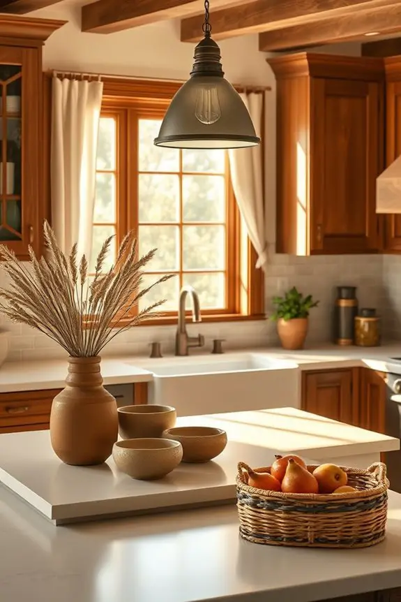 earthy kitchen accessory inspiration