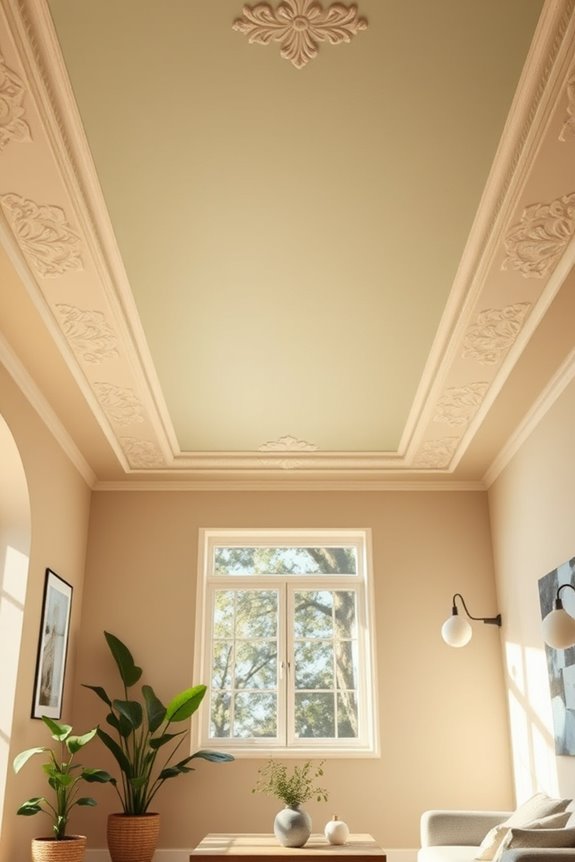 earthy olive green tranquility