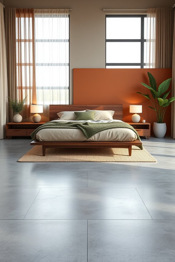 earthy serene bedroom retreat