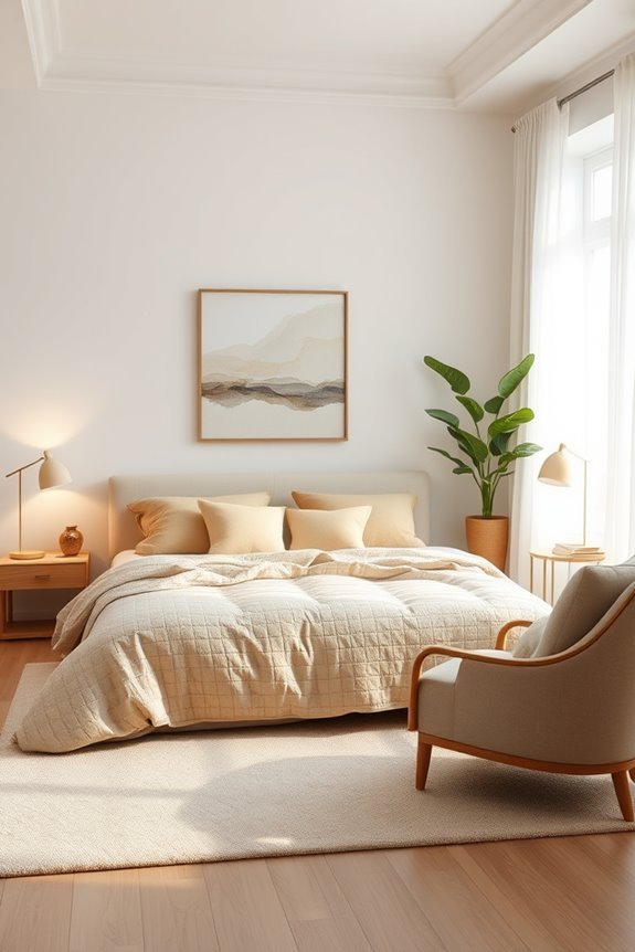 earthy textiles for tranquility