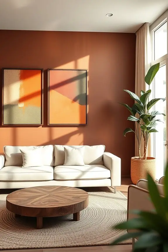 earthy toned decor enhancement